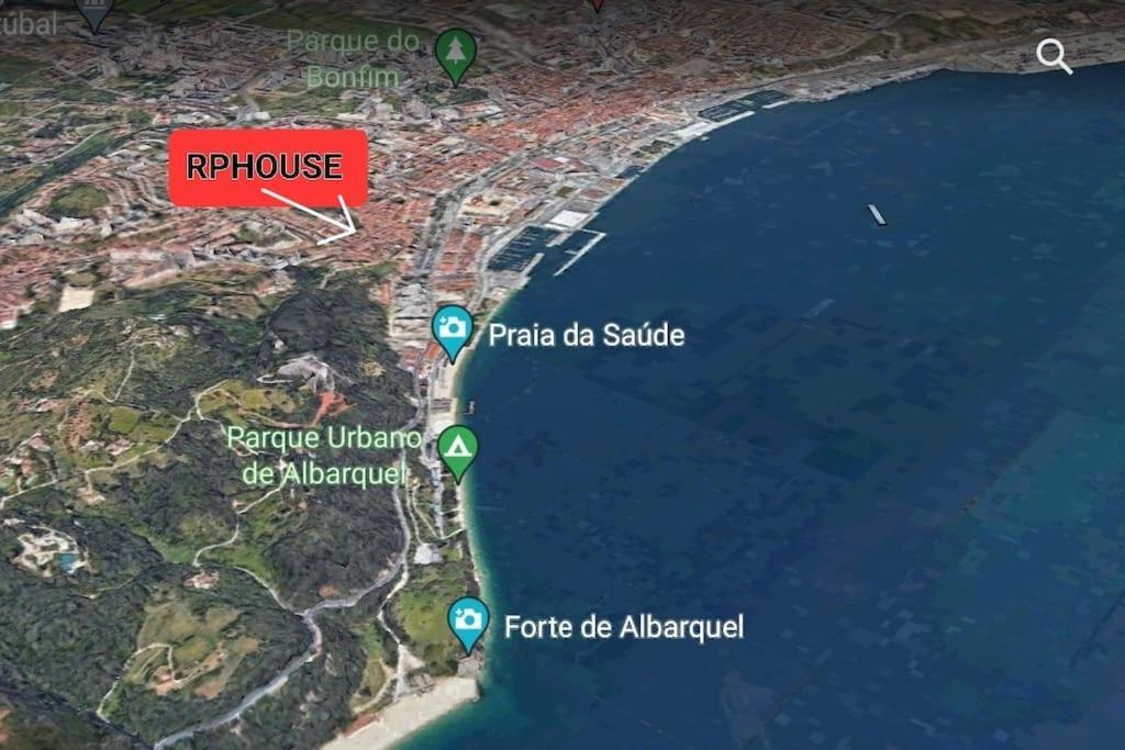 Rp House 1 , Perto Do Mercado Historico E Rio Sado 세투발 외부 사진